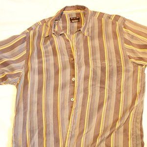 Vintage Silk Buttonup